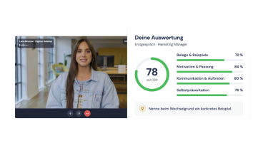 Vorstellungsgespräch trainieren